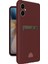 Samsung Galaxy A05 Kelvin Kartvizitli Silikon - Bordo - KA7959-9661 1