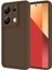 Xiaomi Redmi Note 13 Pro 4g Kılıf Viera Silikon - Kahverengi - KA9303-7073 1