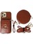 iPhone 14 Pro Max Kılıf Ermes Kapak - Kahverengi - KA5824-9799 1