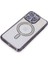 iPhone 15 Pro Kılıf Joke Simli Magneticsafe Kılıf - Derin Mor - KA1092-1923 3