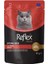 Reflex Plus Jöle Içinde Biftekli Pouch Kısırlaştırılmış Konserve Kedi Maması 85 gr 1