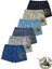 %95 Pamuklu Erkek Çocuk Süprem Penye Boxer Külot Iç Çamaşır 6lı Set 6