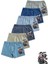 %95 Pamuklu Erkek Çocuk Süprem Penye Boxer Külot Iç Çamaşır 6lı Set 8