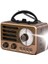 Raiseng R-137bt Müzik Seti Led Işıklı Fm Radyo Usb Micro Sd Mp3 Player Aux Bluetooth Hoparlör 16 Cm 1