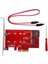 Alfais 4481 Ngff M.2 B+M Key SSD To Pci-E Express Kart 4x Çevirici Dönüştürücü 1
