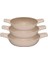 Thermoad | Güveç Sahan Set | Döküm Kendinden Saplı | 3 Parça | Vizon | 18CM-20CM-22CM 1