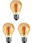Rustik 4W A60 LED Filament Ampul E27 Sarı Işık Dekoratif Vintage Aydınlatma (3, Amber Cam) 1
