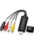 Video Grabber Video Kayıt Kartı Capture Card Vhs Dijitalleştirme, USB Video Kaydedici Vhs Audio Vid 1