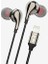Linktech E82 Lightning Stereo Kulak Içi Kablolu Kulaklık Siyah 1