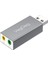 USB Harici Ses Kartı Adaptörü 3.5mm Kulaklık ve Mikrofon Girişli 1
