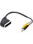 Uydu Alıcısı Av Kablo 3.5 mm Stereo Erkek/scart Kablo 35 cm Uzun ve Kısa Jack Bir Arada 1