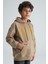Roy Erkek Çocuk %100 Pamuk Kapüşonlu Vizon Sweatshirt 2