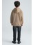 Roy Erkek Çocuk %100 Pamuk Kapüşonlu Vizon Sweatshirt 3