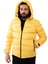 Spor Erkek Kapüşonlu Polarlı Kürklü Su Geçirmez Rüzgara Dayanıklı Şişme Mont Parka 1
