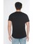 Erkek Geniş Yaka %100 Pamuk Salaş T-Shirt 4