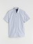 Yeni Sezon Slim Fit Kisa Kollu Cizgili Erkek Gomlek - S5RC10Z8 5
