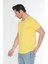 Erkek Geniş Yaka %100 Pamuk Salaş T-Shirt 3