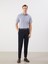 Yeni Sezon Regular Fit Kisa Kollu Ekose Gabardin Erkek Gomlek - S5RD20Z8 2