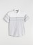 Yeni Sezon Regular Fit Kisa Kollu Cizgili Poplin Erkek Gomlek - S5QY27Z8 5