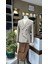 Bej Kruvaze Slim Fit Erkek Ceket (Astarsız) 2