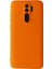 Newface Xiaomi Redmi Note 8 Pro Kılıf First Silikon - Turuncu 1