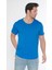 Erkek Geniş Yaka %100 Pamuk Salaş T-Shirt 2