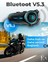 A50 Motosiklet Kask Kulaklık Bluetooth Intercom Rgb Işıklı Motorsiklet Yeni Nesil Kulaklık 3