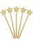 Altın Renk Yıldız Peri Asası Peri Değneği 34 cm 1 Adet 1
