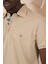 Regular Fit Yaka Garnili Pamuklu Polo Yaka T-Shirt 4