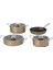 Pierre Cardin Granit Graniks Tencere Seti Gold 7 Parça 1