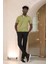 Regular Fit Yaka Garnili Pamuklu Polo Yaka T-Shirt 4
