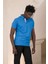Regular Fit Yaka Garnili Pamuklu Polo Yaka T-Shirt 5