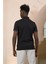 Regular Fit Yaka Garnili Pamuklu Polo Yaka T-Shirt 3