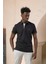 Regular Fit Yaka Garnili Pamuklu Polo Yaka T-Shirt 4