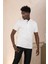 Regular Fit Yaka Garnili Pamuklu Polo Yaka T-Shirt 2