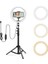 Halka Işık Genişletilmiş Tripod Standı ve Telefon Tutucusu Youtube Videosu Kamera LED 1