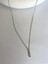 Xuping Dikey Üç Taşlı Minimal Silver Kolye 4