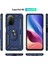Newface Xiaomi Poco F3 Kılıf Sofya Yüzüklü Silikon Kapak - Lacivert 3