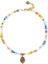Mixed Bead Eagle Kolye, Renkli Boncuklu ve Kartal Detaylı 1