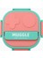 Muggle 500 ml Paslanmaz Çelik Yemek Kabı 3 Bölmeli Beslenme Kabı Lunch Box Yemek Termosu Sefer Tası 1
