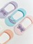 Yeni Sezon Stitch ve Angel Desenli Kiz Cocuk Babet Corap 5'li - S5NR62Z4 3