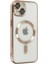 Newface iPhone 14 Plus Kılıf Kross Magneticsafe Kapak - Gold 2