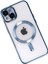 Newface iPhone 14 Plus Kılıf Kross Magneticsafe Kapak - Sierra Blue 3