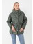 Spor Kadın Dolgulu Astarlı Su Geçirmez Rüzgara Dayanıklı Oversize Bomber Mont Parka 2