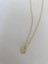 Xuping Minimal Oval Taş Detaylı Gold Kolye 2