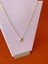 Xuping Minimal Oval Taş Detaylı Gold Kolye 4