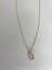 Xuping Minimal Oval Taş Detaylı Gold Kolye 5