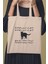 Smelly Cats Phoebe Buffay Friends Baskılı %100 Pamuklu Ham Bez Bej Çanta 1