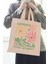 Embrace Every Moment Boho Bohem Temalı Baskılı %100 Pamuklu Ham Bez Bej Çanta 1