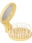 Beauty Makaron Saç Fırçası – Favori Lezzetler Serisi | Katlanabilir Ayna ve Tarak Seti 3